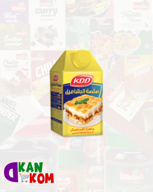 KDD Bechamel Sauce 500 ML (4 Pieces)