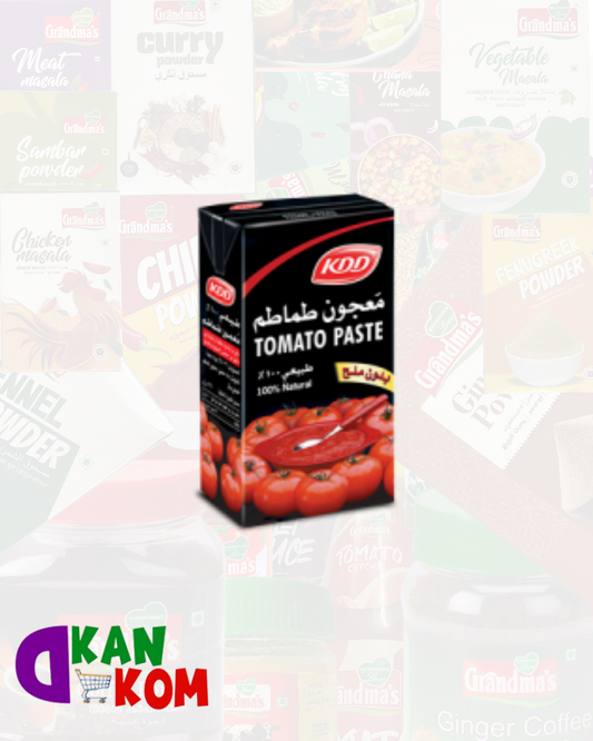 KDD Tomato Paste 135 gm (40 Pieces)